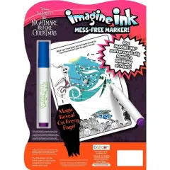 Nightmare Before Christmas Shaped Imagine Ink Book