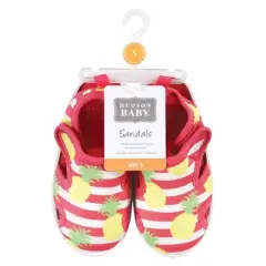 Hudson Baby Infant, Toddler and Kids Girl Sandal and Water Shoe, Pineapple