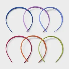 Soft Touch Plastic Headbands - 6pk - Cat & Jack