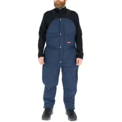 RefrigiWear Men's ChillBreaker Warm Lightweight Insulated High Bib Overalls