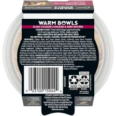Cesar Warm Bowls Slow Cooked Chicken and Beef Flavor Adult Wet Dog Food - 2.7oz