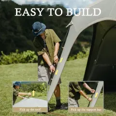 Naturehike Cloud Boundar Tent Connector &mdash; Tent Accessory for Connecting Two Cloud Boundar Shelters