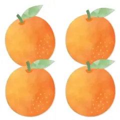 Big Dot of Happiness Little Clementine - Decorations DIY Orange Citrus Baby Shower or Birthday Party Essentials - Set of 20