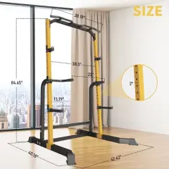 Ainfox Multifunctional Squat Rack Strength Training Rack - Home Fitness Power Rack