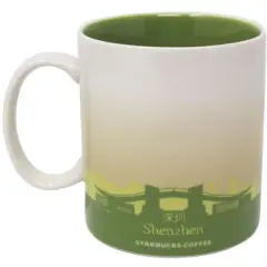 Starbucks Global Icon Series Shenzhen Ceramic Mug, 16 Oz