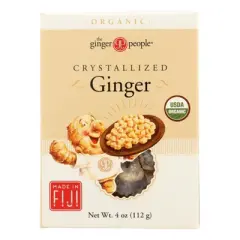 The Ginger People Organic Crystallized Ginger - Case of 12/4 oz