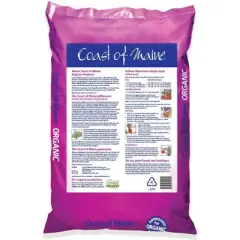 Coast of Maine OMRI Listed Bar Harbor Blend Organic Compost Potting Soil Blend for Container Gardens and Flower Pots, 8 Quart Bag