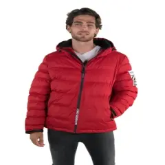 Members Only Men's Twill Puffer Jacket