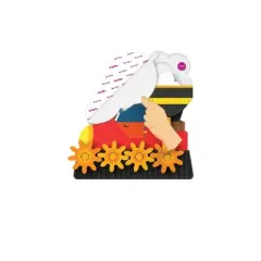 Oribel Vertiplay Round & Round Goes Mr. Bear Learning Toy