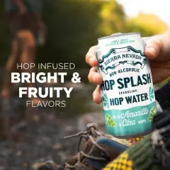 Sierra Nevada Hop Splash Sparkling Hop Water Non-Alcoholic - 6pk/12 fl oz Can