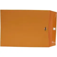 School Smart Kraft Envelopes with Clasp, 9 x 12 Inches, Pack of 100