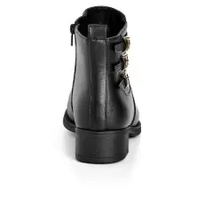 Women's WIDE FIT Emilia Ankle Boot - black | CLOUDWALKERS