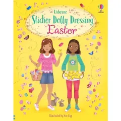 Sticker Dolly Dressing Easter - by  Fiona Watt (Paperback)