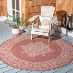 Courtyard CY8232 Power Loomed Indoor/Outdoor Area Rug - Safavieh