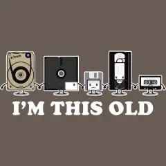 Women's Design By Humans I'm This Old By KaratePanda Racerback Tank Top