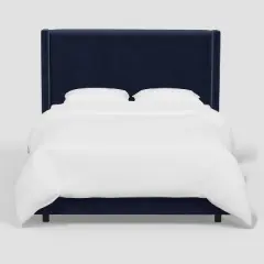 Austin Wingback Bed in Velvet - Threshold&trade;