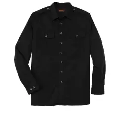 Boulder Creek by KingSize Men's Big & Tall Long Sleeve Pilot Shirt by