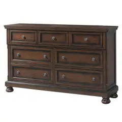 Kingsley Dresser Walnut - Picket House Furnishings