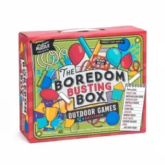 Professor Puzzle Outdoor Boredom Busting Box - 45 Fun Games for Outdoor Picnic Party Activities
