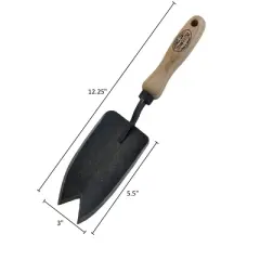 DeWit 2-Point Cutting Edge Trowel &ndash; Heavy-Duty Welldone Design, 12.25&rdquo;L