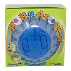 Ware Manufacturing Roll-N-Around Small Animal Exercise Ball, Assorted Colors, 7" (Pack of 1)