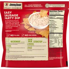 Jimmy Dean Fully Cooked Turkey Sausage Crumbles - 9.6oz