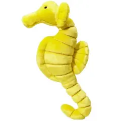 Fluff and Tuff Stella Seahorse Dog Toy - 13"