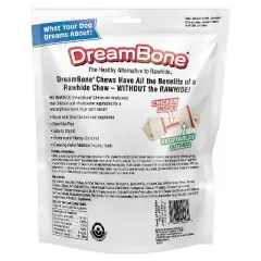 DreamBone Chicken and Vegetable Flavor Rawhide Alternative Dog Treats - 4ct/11oz