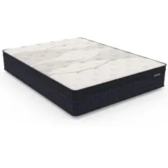 NicBex 12.5 Inch Hybrid Mattress for a Cool Sleep,Fiberglass Free,Firm Feel Mattresses,White+Black