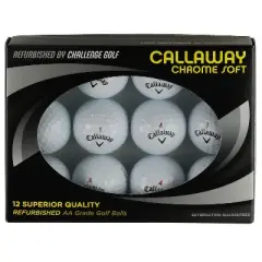 Refurbished Challenge Golf Callaway Chrome Soft AA Golf Balls 12pk - Target Certified Refurbished