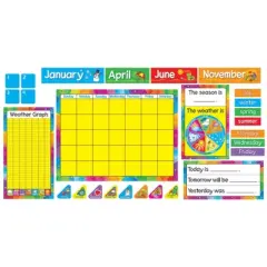 TREND Year Around Calendar Bulletin Board Set