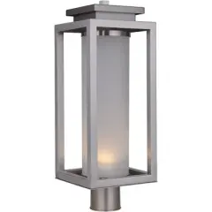 Craftmade Lighting Vailridge 1 - Light Post Light in  Stainless Steel
