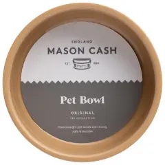 Mason Cash: Cane Cat Bowl, 5.2", 13.5oz, Tan Food & Water Feeding Dish