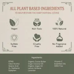 J&middot;R&middot;LIGGETT'S Hair Conditioner Bar | Moisturizing Conditioner Bar that Gives Smoothness & Shine | Plant Based Ingredients | 2 Pack 1.75oz