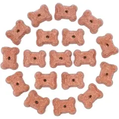 CocoTherapy Coco-Milk Bones Red Velvet Biscuit - Organic Coconut Treat for dogs (6 oz)