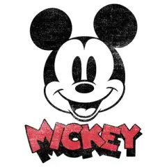 Boy's Disney Mickey Mouse Retro Headshot T-Shirt