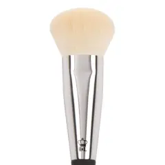 OMNIA Brush Professional Complexion Silver Makeup Brush, BOM-185