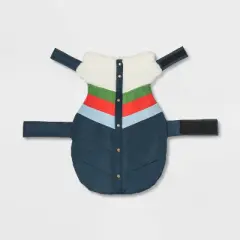 Snow Shoe Lodge Vintage Ski Cat and Dog Puffer Vest - Wondershop&trade;