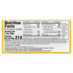 Quantum Energy Square: Energy Bar with Caffeine & 10g Protein. Delicious Healthy Snack On The Go. (Vegan, Gluten-free, Soy-free, Dairy-free). Flavor: