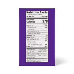 Peanut Butter Chocolate Chip with Other Natural Flavors Energy Bars - 24oz/10ct - Good & Gather&trade;