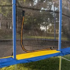 HomeStock 10' x 15' Oval Trampoline with Basketball Hoop
