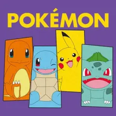 Junior's Pokemon Character Boxes T-Shirt
