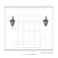 Livex Lighting Cambridge 4 - Light Wall Light in  Black