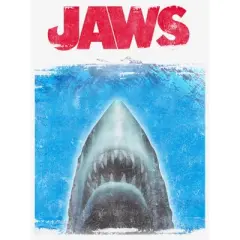 Women's Jaws Shark Movie Poster T-Shirt