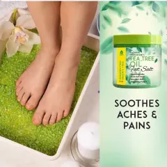 Pursonic Tea Tree Oil Foot Salt 10 Oz
