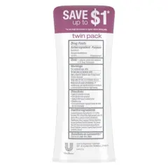 Dove Beauty Advanced Care Caring Coconut 72-Hour Women's Antiperspirant & Deodorant - 2.6oz/2pk