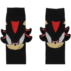 Sonic The Hedgehog Women's Shadow Design Novelty Knee High Socks Shoe Sizes 5-10
