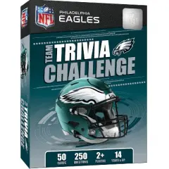 MasterPieces Officially Licensed NFL Philadelphia Eagles Trivia Challenge Card Game