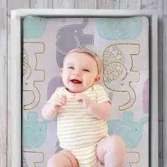 The Peanutshell Little Peanut Changing Pad Cover - Lilac