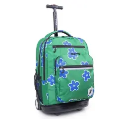 JWorld Sundance 20" Laptop Rolling Backpack - Picnic